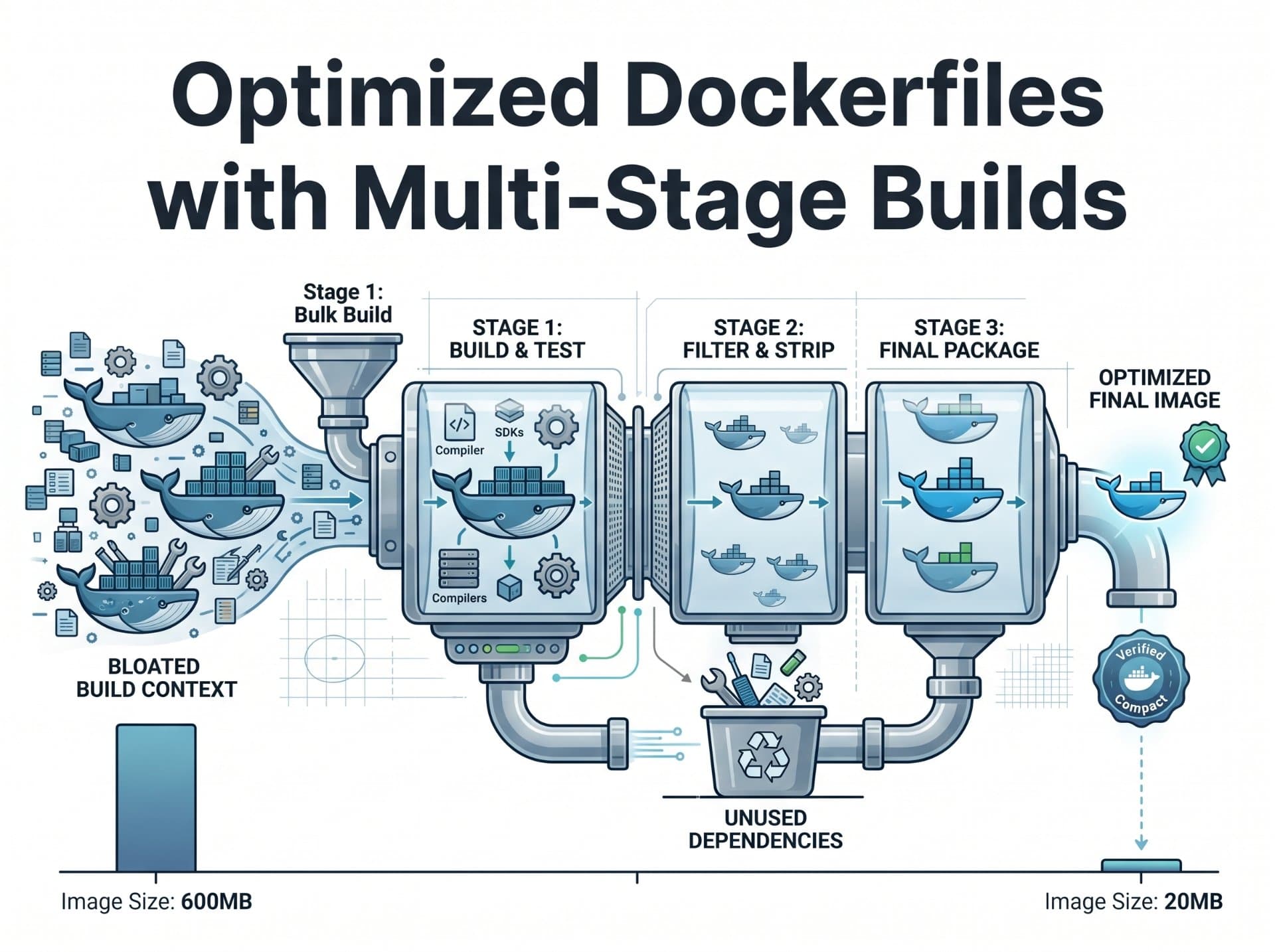 Optimized Dockerfiles with Multi-Stage Builds